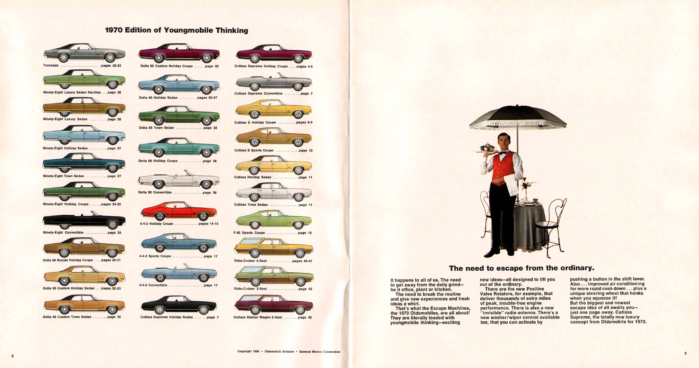 1970 Oldsmobile Prestige Brochure Page 25